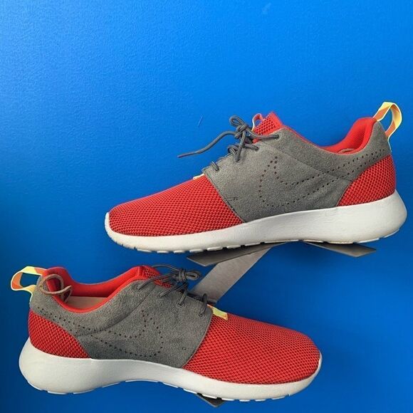 Nike Men's Roshe Run One Red/Grey Sz US 9 511881-608 Running Shoes - Picture 2 of 8
